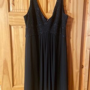 Black cocktail dress